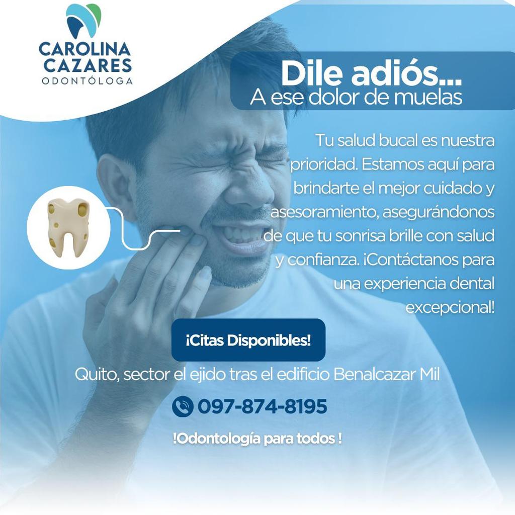 Dolor de muelas — atención y soluciones disponibles
